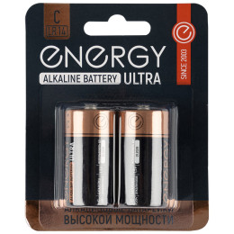 Батарейка Energy Ultra LR14 2шт