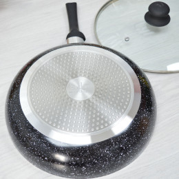 Сковорода 28см с мраморным покрытием BK-7824