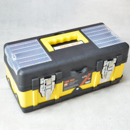 Ящик для инструментов 365*185*180мм с металлическими замками "LIT-Q14" 191891