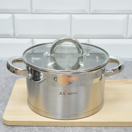 Набор кастрюль 3 предмета 1,9л; 2,6л; 3,6л капсульное дно, индукция