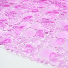 Коврик для ванной "SPA" малиновый