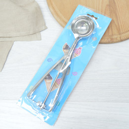 Ложка для мороженого 22см порционная нерж