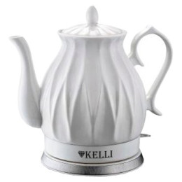 Чайник керамический KELLI KL-1341 белый
