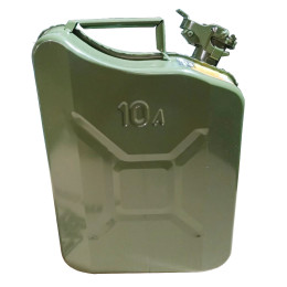 Канистра КС-10 металлическая 10 литров в пакете (ТУ 25.1.12-001-33388172-2019)