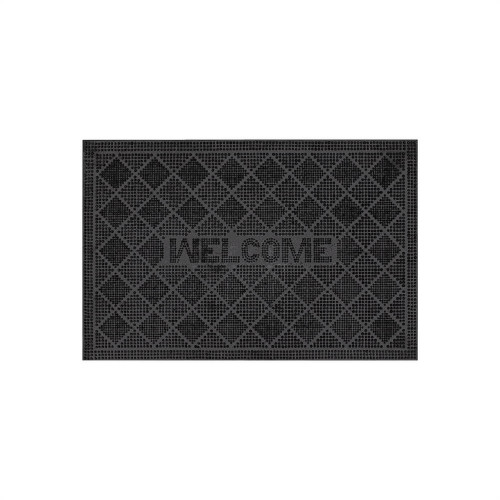 Коврик придверный резиновый ComeForte PIN MAT 45х75см «Welcome