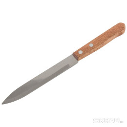 Нож с деревянной рукояткой ALBERO MAL-05AL для овощей