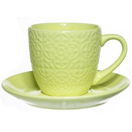 Чайный сервиз 12 предметов 220мл на подставке "Орнамент-1" 75172