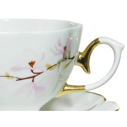 Сервиз чайный 15 предметов Цветок миндаля форма Елена