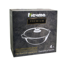 Жаровня 4л Premium mokko