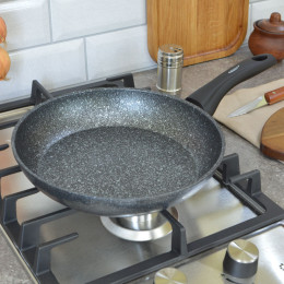 Сковорода 28см Базальт без крышки
