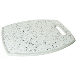 Доска разделочная пластиковая Stone 30*38*1см Песок светлый, Бочонок