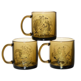 Кружка 420мл "Знаки зодиака" дымка 12 знаков