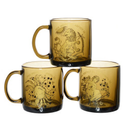 Кружка 420мл "Знаки зодиака" дымка 12 знаков