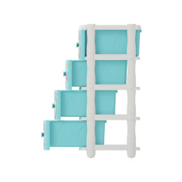 Комод 4-х секционный "Baby Shark's Big Show!" широкий