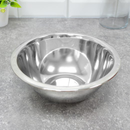Миска 22см нержавеющая сталь глубокая 1,75л толщ0,3мм