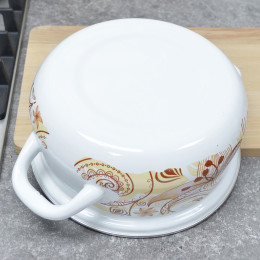 Набор кастрюль "Нежный шорох-1-Экстра" белый