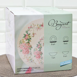 Столовый набор 19 предметов "Камелия"