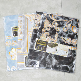 Скатерть 110*140см "Гламур" Мрамор