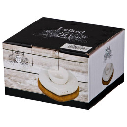 Подставка под яйцо и солонка на подставке "Native"