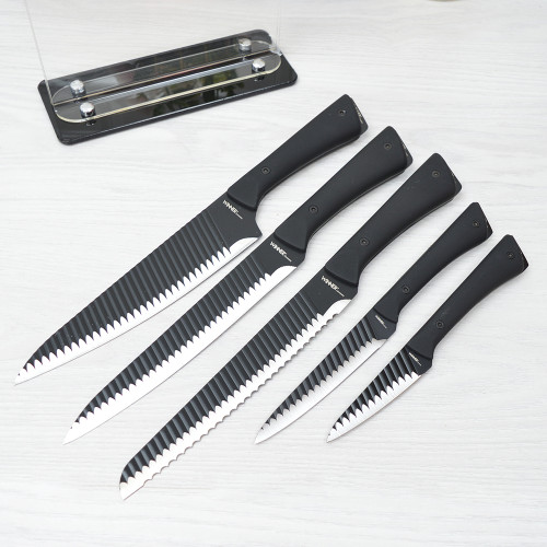 Набор ножей 5 предметов на подставке WR-7363