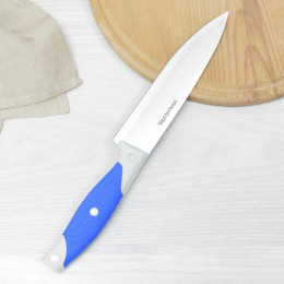 Нож кухонный "7" 30см нерж, с антискользящей ручкой блистер