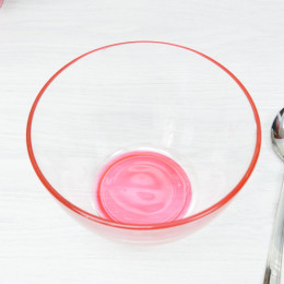 Салатник "Гладкий" Лак микс 19см