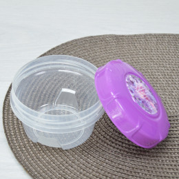 Банка для пищевых продуктов 0,3л "Лаванда"