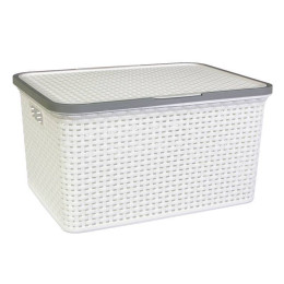 Ящик 30л "Артлайн" с крышкой 460*345*245